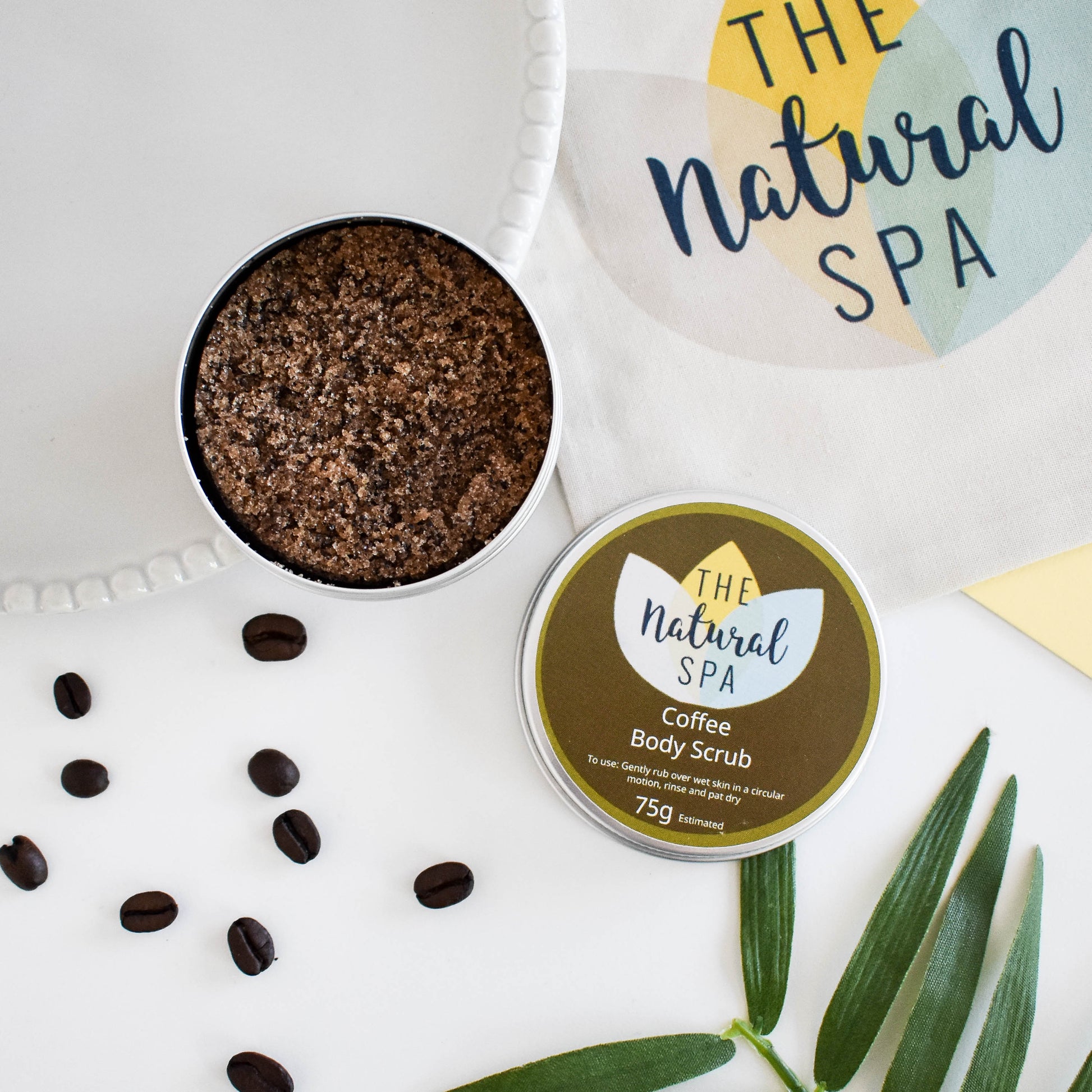 Coffee Body Scrub - 3 different size option-0